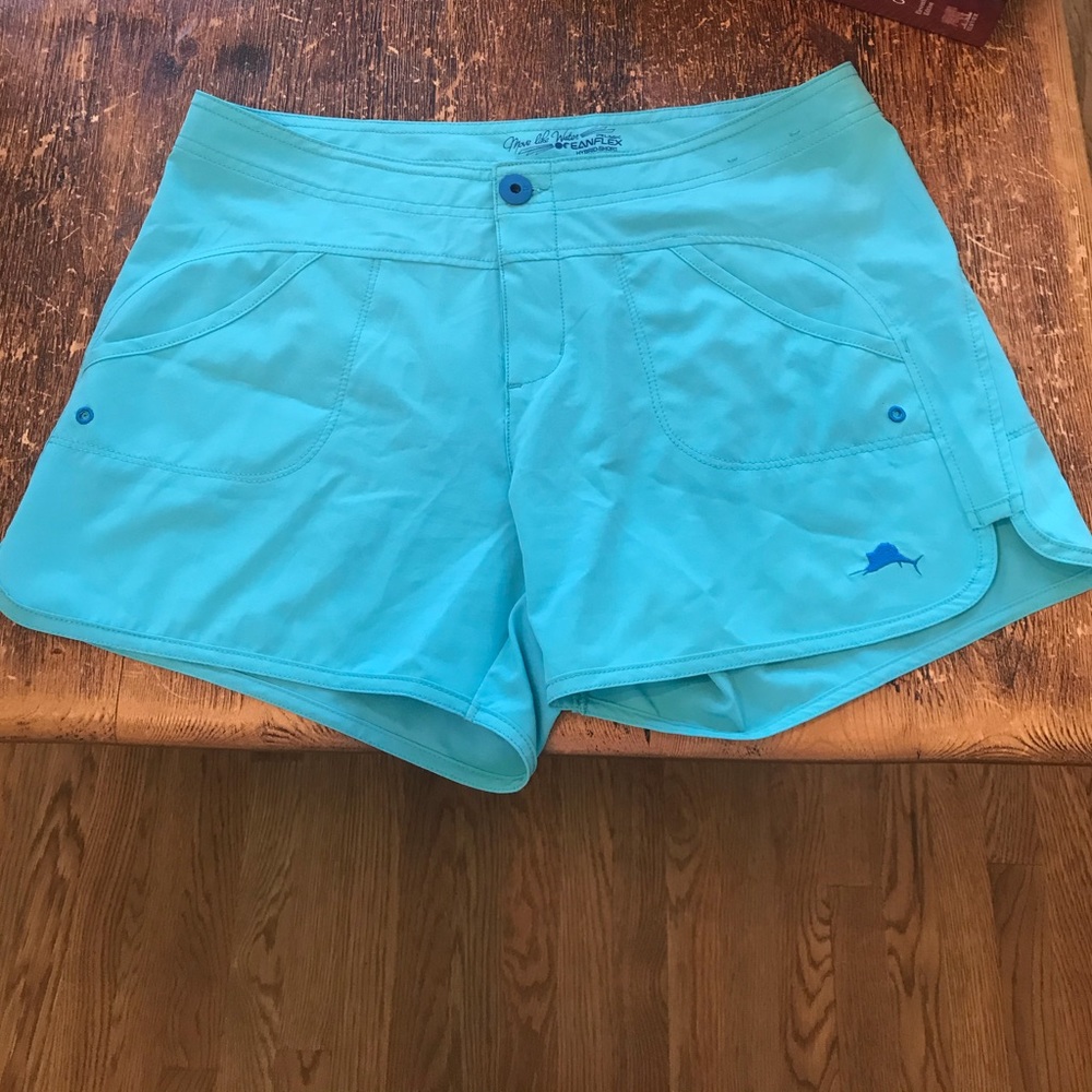 Blue pelagic fishing shorts